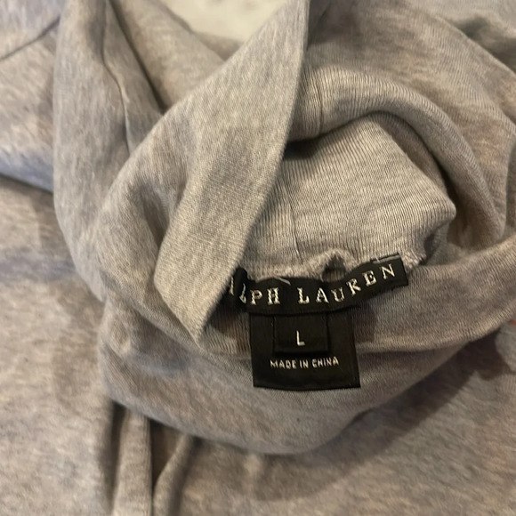 Ralph Lauren black label grey turtleneck size large - Picture 4 of 6